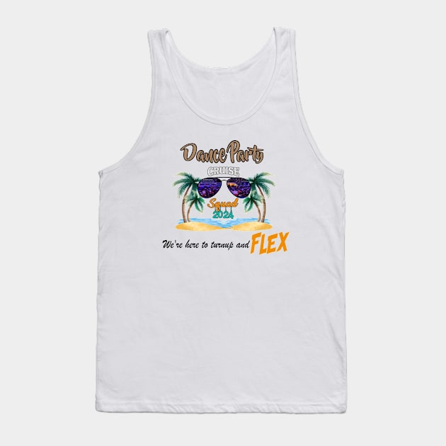 Dance Party Cruise shirt Tank Top by Trending Customz